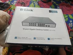 D-Link 16 port poe gigabytes switch