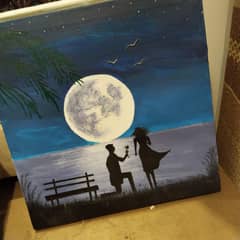 new canvas hand paintings