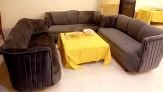 3 seater sofa dark grey black sofa