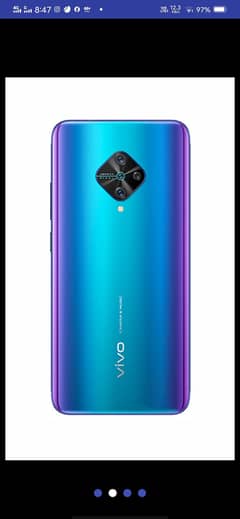 Vivo y51 frunt Finger