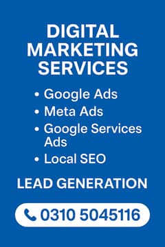 Digital Marketing Services – Google | Facebook | SEO | Leads