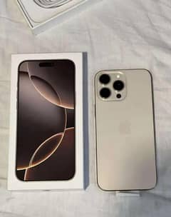 Iphone 16 Pro Max 256 Non PTA Non Active
