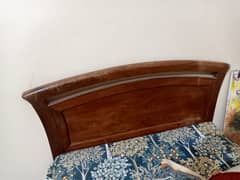 Single bed with mattress