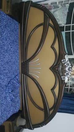 Wooden bed