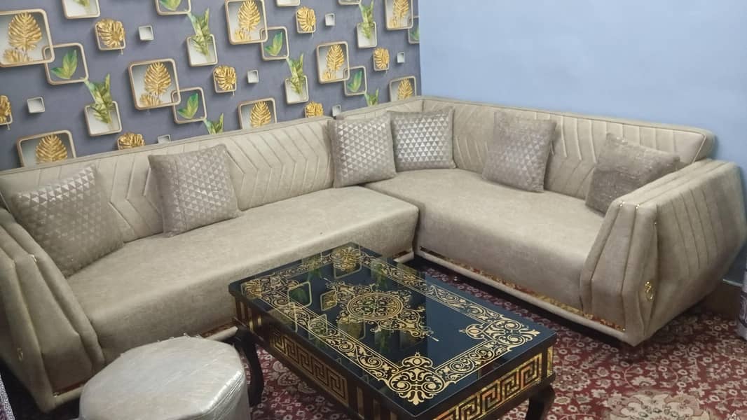 l shape sofa set 2 mini sofa + table heavy sofas 3