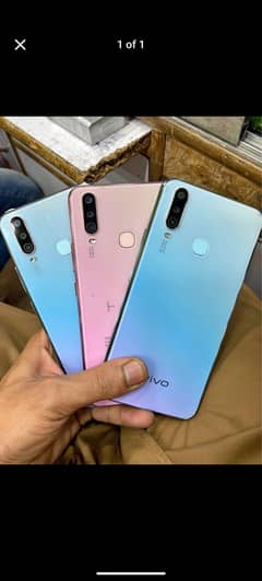 ViVo y17 8/128 Ram Rom  Kit PTa Approved