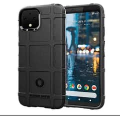 Google pixel 4 back cover rugged Fiber Shield shock proof case