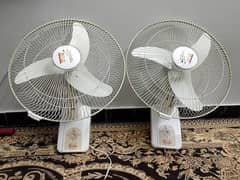 Bracket Fans GFC only 6 months used