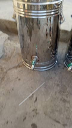 steel body drinking water cooler (tank)