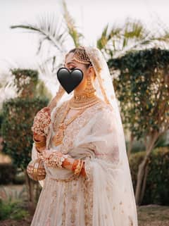 Nikkah/Walima long tail dress