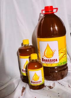 Pure Brassica Cold-Pressed Mustard Oil - Healthy & Flavorful!
