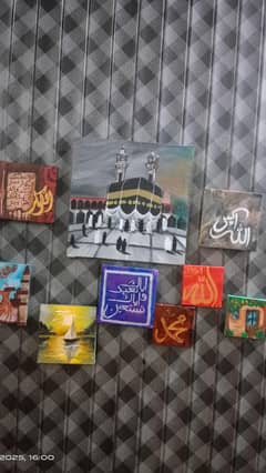 oil and acrylic paints