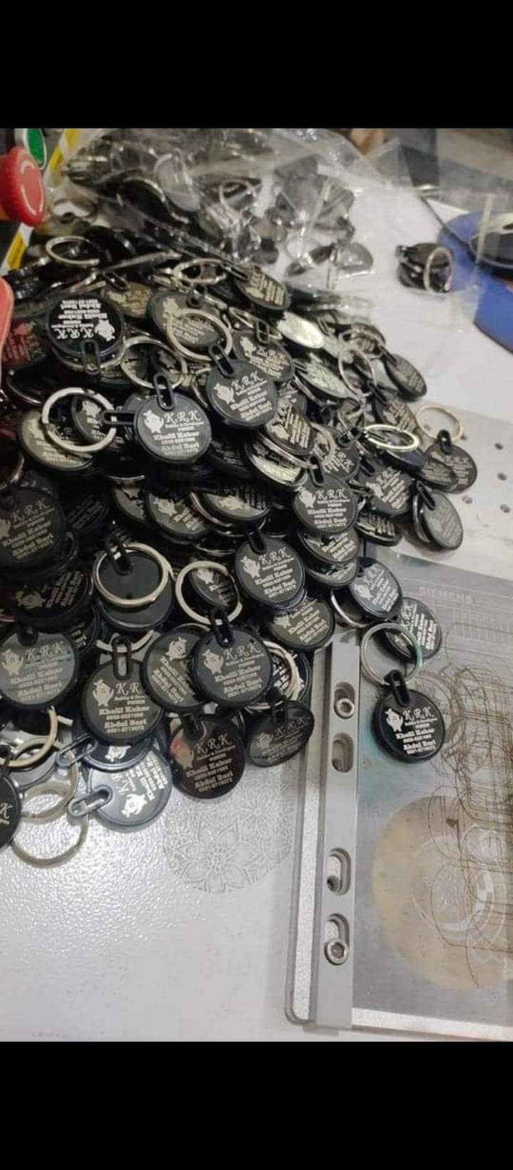 Customised Keychains With Your Name or Logo 1