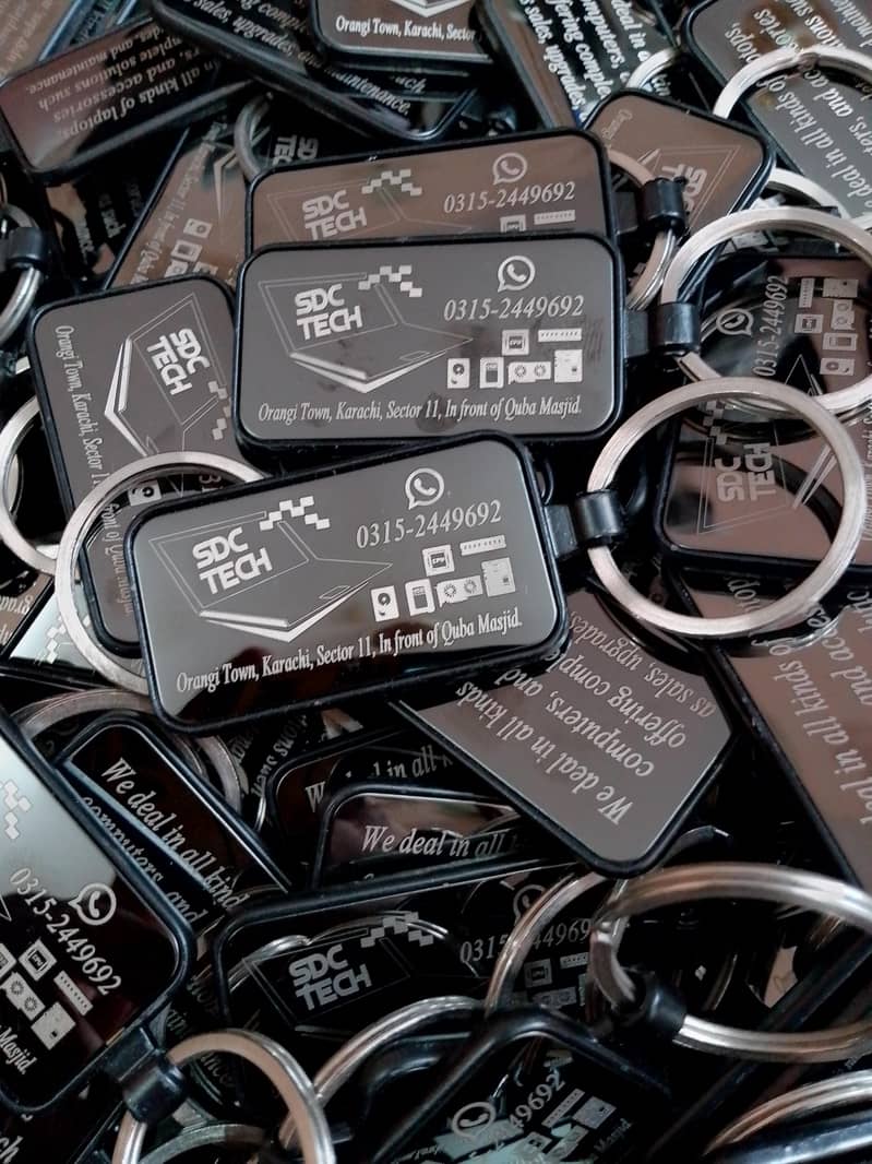 Customised Keychains With Your Name or Logo 5