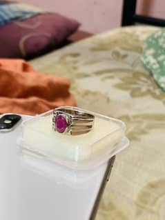 RUBY STONE NATRUL RING 17NO CHANDI