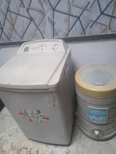 Toyo 13 kg washing machine & Boss dryer plastic body