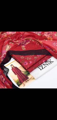 iznik maria b brand 3pc premium lawn suit