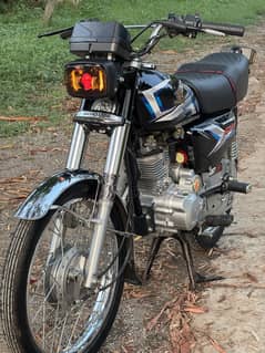 Honda 125 self start modified