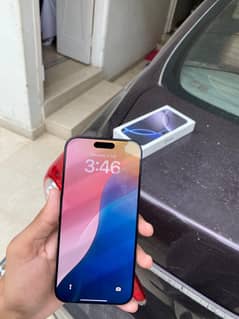 Iphone 16 pro max box open only