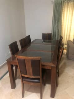 8 Chairs luxury Dinning table set