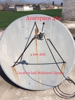 Dishs and receiver
