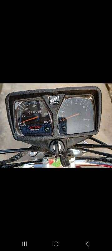 orignal condition Cg125 with golden number 0