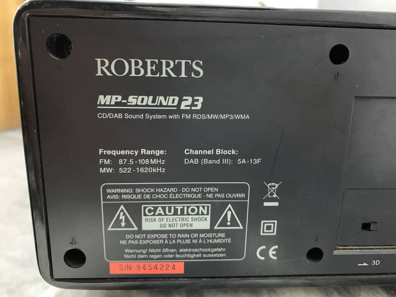 ROBERTS MP SOUND PLAYER 14