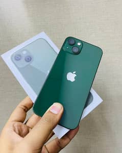 iPhone 13 green with box