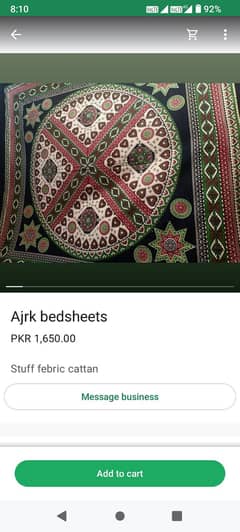 Ajrakbedsheet