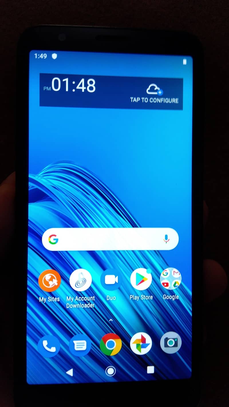 motrolla phone 2 GB ram 16 GB memory 9 android version sim block 2