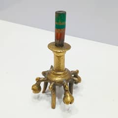 Antique Handcrafted Brass Surma Dani | Unique and Rare