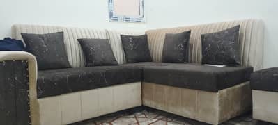 L shaped sofa