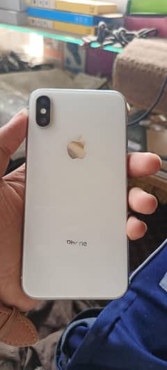 IPhone X Non pta 256gb bettry 91 face I'd disable