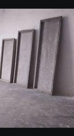 خان کی تیار چھتیں اور دیواریں