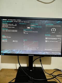 gaming PC with monitor i5 10th gen 16gb/256gbssd
