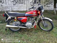 Honda 125 CG 2010 model for urgent sale