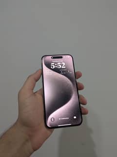 iPhone 15 Pro Max titanium