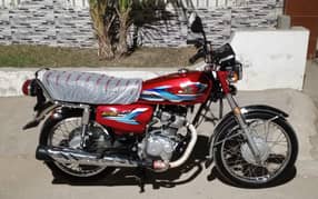 Honda CG 125 2024 First owner Karachi num 03100206928