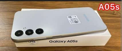 Samsung A05s new condition 4/128 box bhi sath or original cable bhi