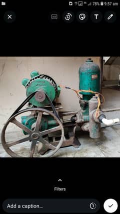 donkey pump 2hp moter 2hp pump copper winding working condition