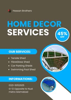 Car parking/Tensile shed/Marquee shed/Wall mounted/Cafe rooftop shed