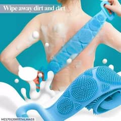 Easy to clean body wash belt