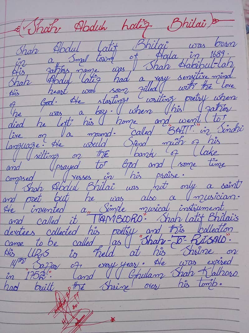 Assignments writting 0