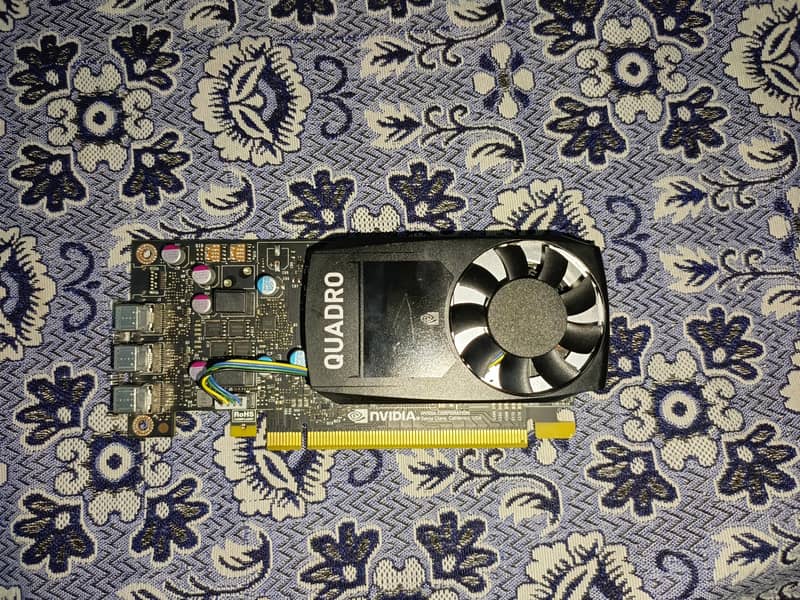 Nvidia Quadro p400 2gb gaming graphic card 128 bit GDDR3 0