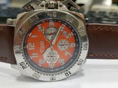 Equipe stainless steel Et358 Push Mens Watch chronograph watch