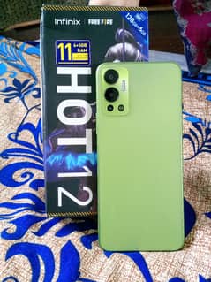 Infinix hot 12 with full box  WhatsApp 03077151431