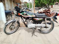 CG 125cc karachi number model 2015