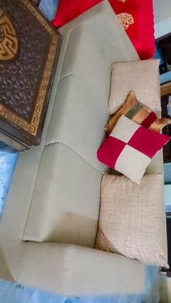 6 seater sofa with cushions