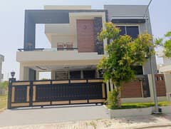 10 Marla( 35*65 ) Double Unit Brand New House. Available For Rent In Top City Islamabad.