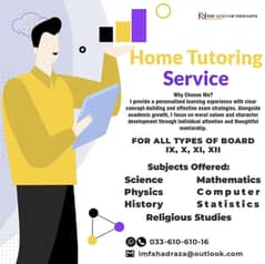 Home tuition service